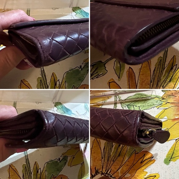 Bottega Veneta Intrecciato Leather Long Flap Wallet - Picture 7 of 15